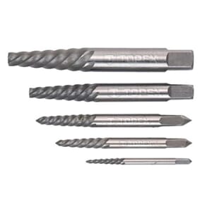 Skruttrekkersett grisep 3-19mm 5deler