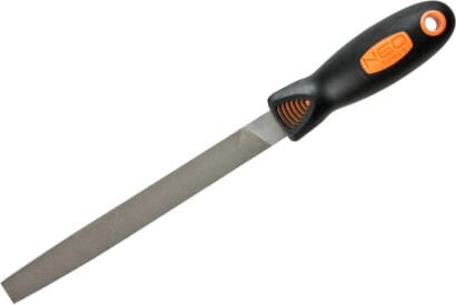 Fil flat med skaft fin 200cm topex/neo ansatsfil