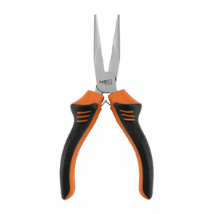 Tang spisstang 130mm sort