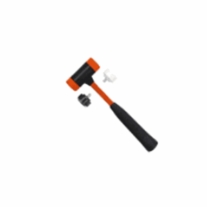 Hammer oppretter med 2 utskiftbare ekstra hoder