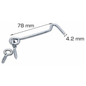 Kastekrok 78×4,2mm elf