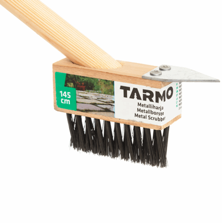 Mosefjerner med skaft 145cm skrape