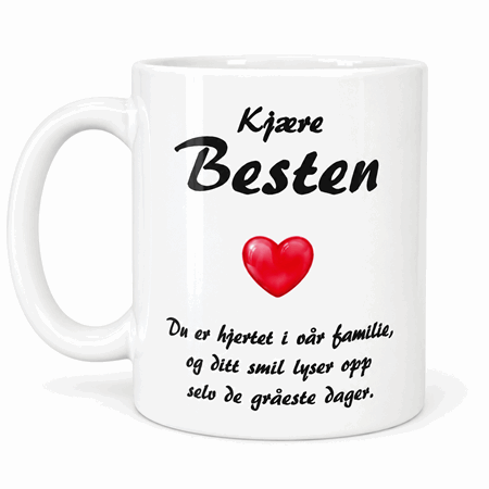 Kopp kjære Besten kosekopp