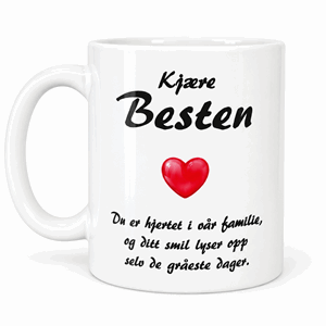 Kopp kjære Besten kosekopp