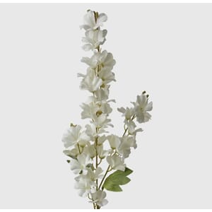 Kunstig hvit beige flower 100cm