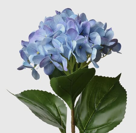 Kunstig blå flower hydragea 68cm