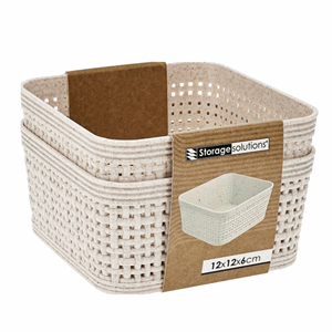 Kurv plast 2pk 12x12cm