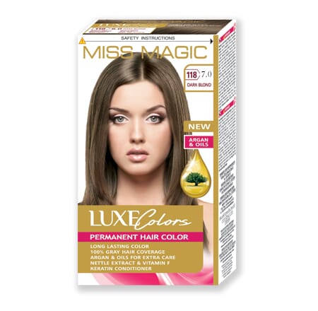 Hårfarge 7.0 Mørk Blond Miss Magic