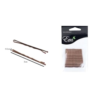 Fliseklemmer 5cm Brun 20stk Klemmer