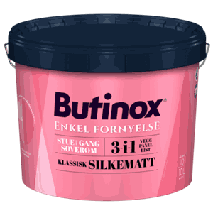 Maling sg KL. Hvit base stue gang 2,7liter klassisk