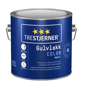 Lakk 2,7liter matt olje gulvlak color