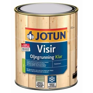 Grunning visir 1liter oljegrunning klar