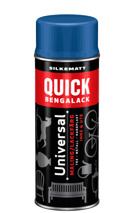 Spray sløret safir quick silkematt bengalack