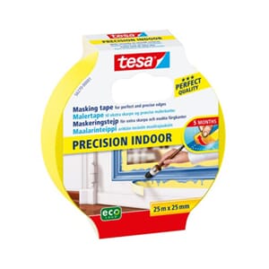 Maskeringstape gul precision 25mmx25m  Tesa