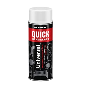 Spray 301 hvit Quick silkematt bengalack