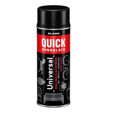 Spray 150 sort Quick blank bengalack