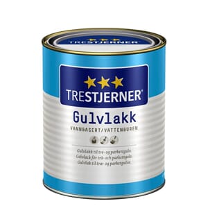 Lakk 0,68liter silkematt vannbest trestjerners gulv
