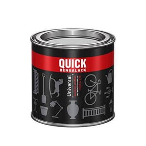 Maling uni 153 0,25L Sort Silkematt universal quick