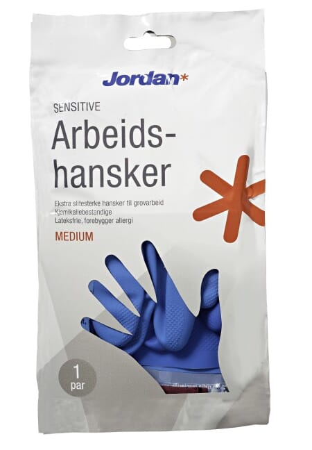 Hanske sensitiv medium Jordan arbeids hanske 1par