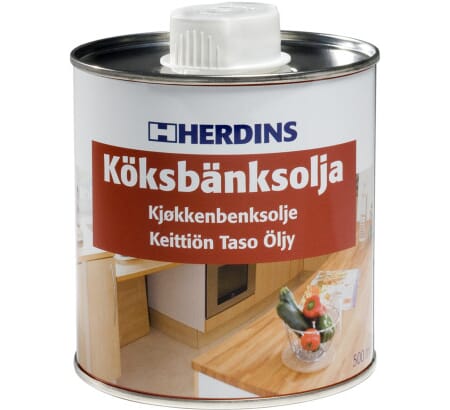 Kjøkkenbenkolje 500ml Herdins