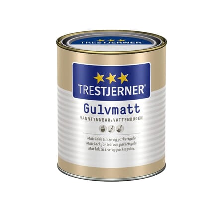 Lakk 0,68liter gulvmatt Scanox helt matt