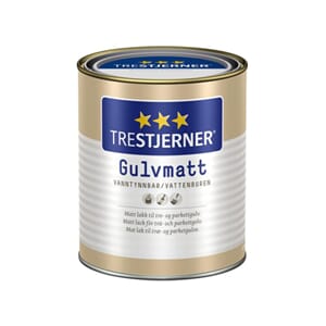 Lakk 0,68liter gulvmatt Scanox helt matt