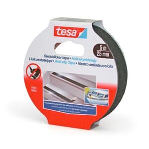 Tape antisklitape 5mx25mm sort Tesa