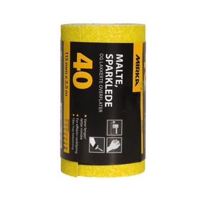 Sliperull K40 115mmx2,5m  mirka m/S/L