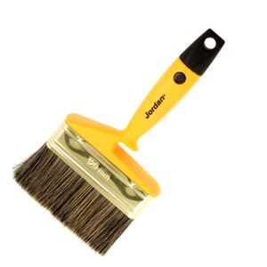 Pensel billlig 120mm flat basic gul ute Jordan