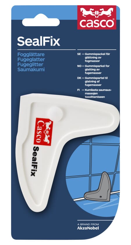 Fugeglatter sealfix casco hvit hjørne