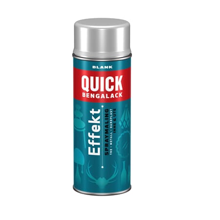 Spray effektspray nr160 sølv transparent bengalack