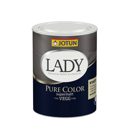Lady Pure Color Hvit-Base 0,68L Jotun