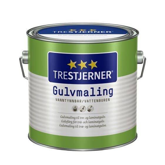 Trestjerner gulvmaling tørketid