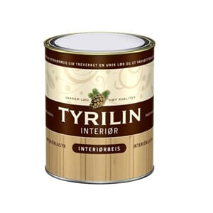 Interiørbeis gul-base 0,68liter tyrilin