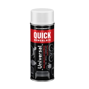 Spray 5916 klassisk hvit quick silkematt bengalack
