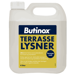Terrasse terrasselysner 4liter butinox del 2 GUL