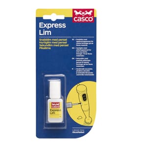 Lim expresslim med pensel 5gram casco superlim hurtiglim