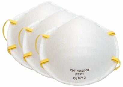 Verktøymaske 3stk støv beskyttelse støvmaske