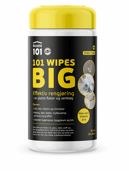 Våtservietter 101 BIG WIPES