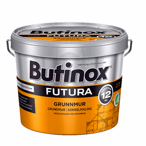 Grunnmur fut c-base 10liter murmaling. vanlig og selvrensend