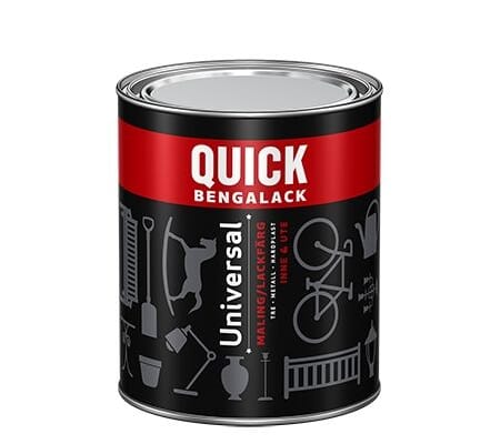 Maling uni c-base 0,68l silkematt universal quick