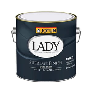 Maling matt3 hvit 2,7liter supreme panel