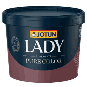 Lady pure color hvit-base 3liter Jotun