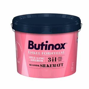 Maling sg Hvit base stue gang 9liter klassisk