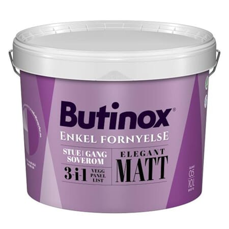 Maling stue matt C base 9liter elegant matt