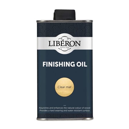 Olje finishing oil 250ml Liberon kjøkkenbenk clear mat