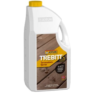 Terrassebeisfjerner fornyer 4liter trebit jotun RØD 1/2