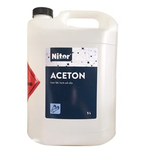 Aceton 5liter brannfarlig