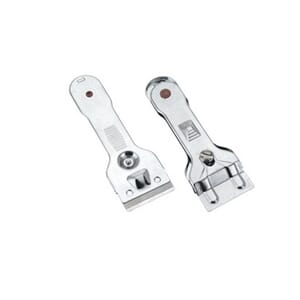 Skrape til komfyren i metall