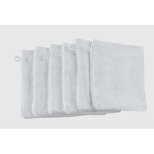 Håndkle vaskeduk hvit